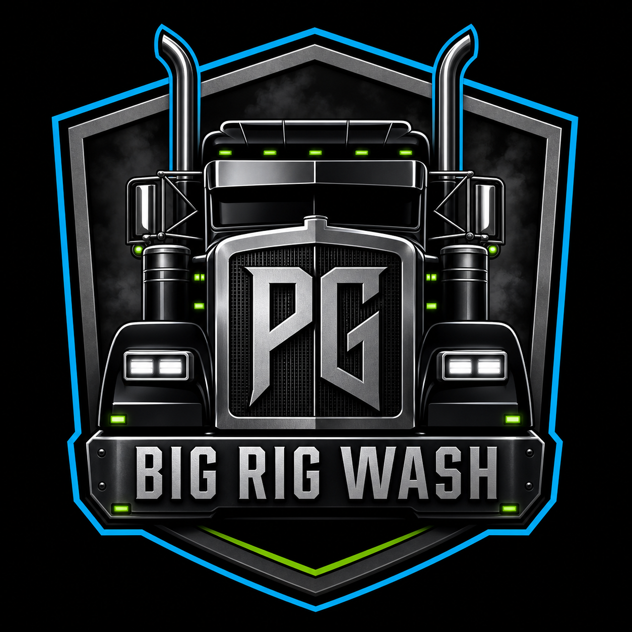 PG BigRig Wash emblem